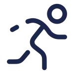 Running SVG Icon